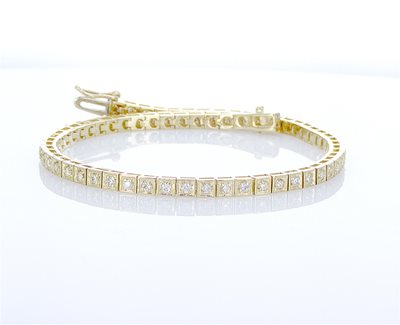 צמיד טניס משובץ יהלומים