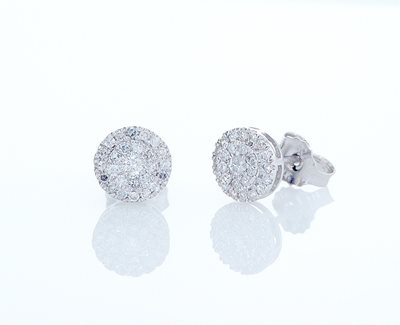 עגילי יהלומים צמודים לאוזן